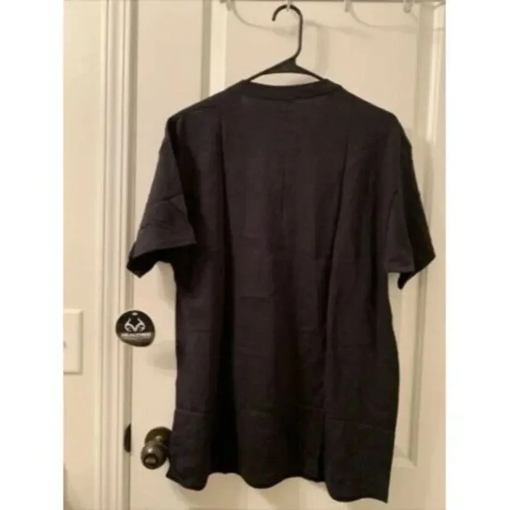 Realtree Men's Graphic Short Sleeve T-Shirt Size Large Black with Camouflage